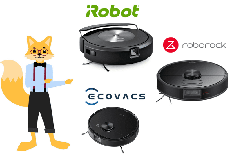 Лис Smart Home Fox рассматривает различных производителей роботов-пылесосов, которые используют технологию распознавания объектов на основе камеры.